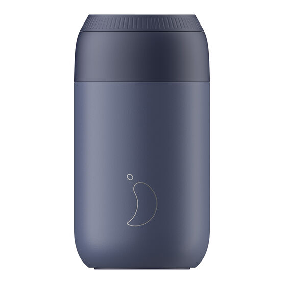 Whale Blue reusable coffee cup